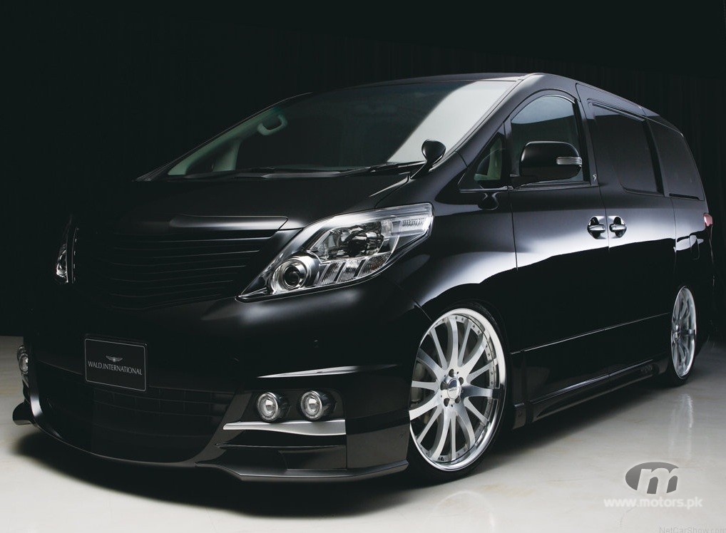 Toyota Alphard black 2012